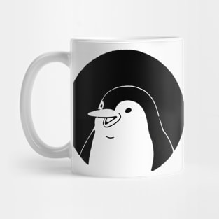 Penguin in Circle Mug